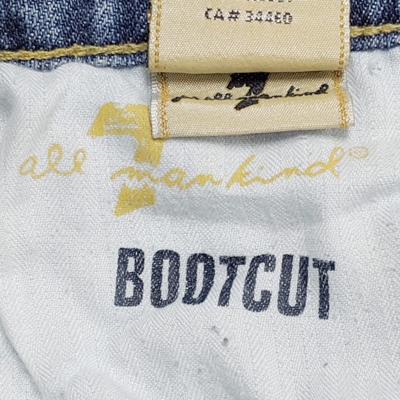7 for all mankind | bootcut mid-rise denim jeans - Picture 3 of 7